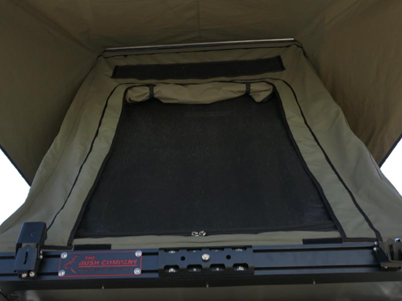 the bush company dachzelt The Bush Company AX27™ Clamshell Rooftop Tent