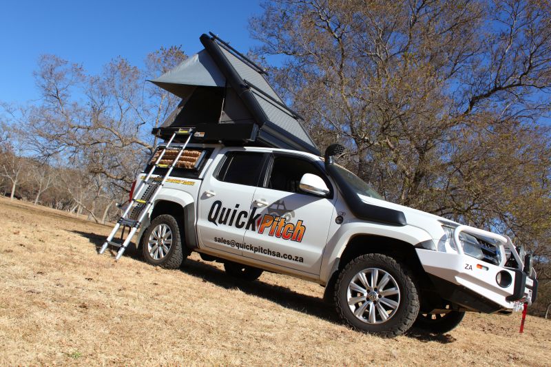 toyota hilux roof top tent Quick Pitch Roof Top Tent – TGM Overland Outfitters