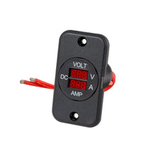 Load image into Gallery viewer, 29mm Panel Mount Volt & Ammeter (7-33V/0-25A)