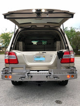 Load image into Gallery viewer, DOBINSONS REAR BUMPER WITH SWING OUTS FOR TOYOTA LANDCRUISER 100 SERIES