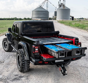 Decked Jeep Gladiator In Bed Drawer System (2020)Current)