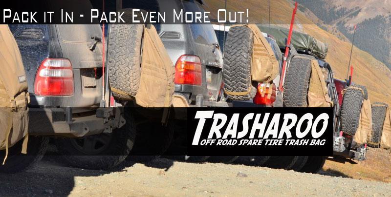 Trasharoo Spare Tire Trash Bag (TAN)