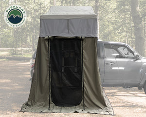 Overland Vehicle Systems Nomadic 2 Annex Green Base With Black Floor & Travel Cover