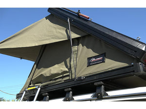bush company alpha tent The Bush Company AX27™ Clamshell Rooftop Tent – TGM Overland Outfitters