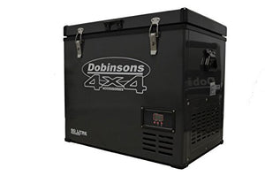 DOBINSONS 4×4 60 LITER 12V PORTABLE FRIDGE FREEZER SINGLE ZONE, INCLUDES FREE INSULATING COVER BAG