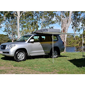 DOBINSONS 4×4 ROLL OUT AWNING 8FT X 9.8FT LARGE SIZE, INCLUDES BRACKETS AND HARDWARE