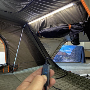 Tuff Stuff® ALPHA™ Hard Top Side Open Tent, Gray, 4 Person