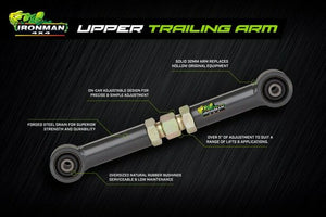 Ironman 4X4 Rear Adjustable Upper Trailing Arm Suited For Toyota 80 Series Land Cruiser