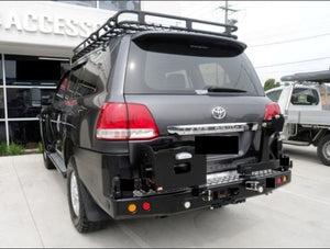 DOBINSONS REAR BUMPER WITH SWING OUTS FOR TOYOTA LANDCRUISER 200 SERIES 2008 TO 2021 (BW80-4105)