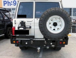 Dobinsons Rear Bumper With Swing Outs for Toyota Landcruiser 70 Series LWB (BW80-4133)