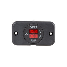 Load image into Gallery viewer, 29mm Panel Mount Volt &amp; Ammeter (7-33V/0-25A)