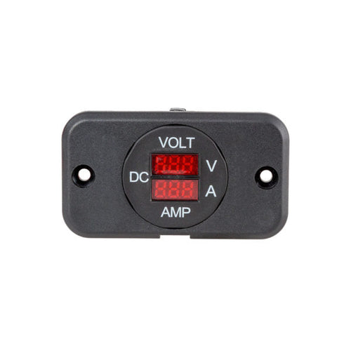 29mm Panel Mount Volt & Ammeter (7-33V/0-25A)