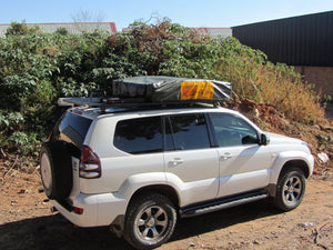 prado 120 roof top tent Lexus GX K9 Roof Rack Kit – TGM Overland Outfitters