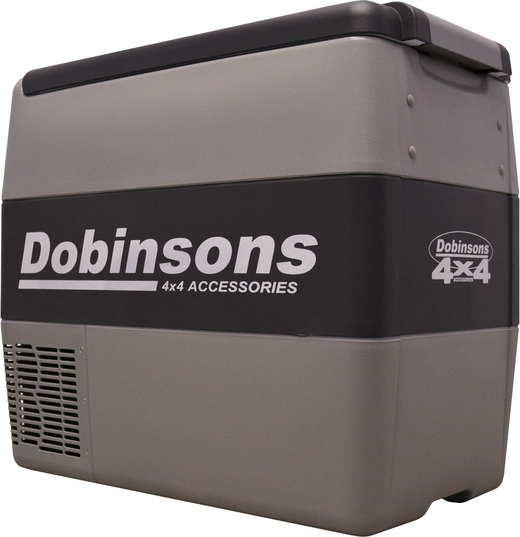 DOBINSONS 4×4 50 LITER 12V PORTABLE FRIDGE FREEZER WITH FREE INSULATING COVER