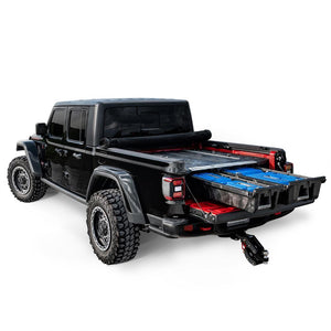 Decked Jeep Gladiator In Bed Drawer System (2020)Current)