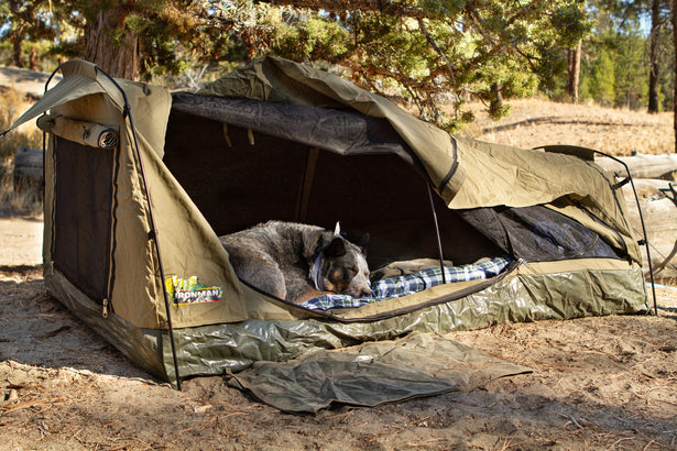 2 man swag tent Ironman 4X4 Double Swag Tent – TGM Overland Outfitters
