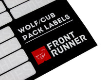 Load image into Gallery viewer, Front Runner Wolf/Cub Pack Campsite Organizing Labels