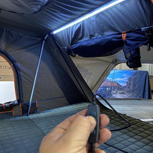 Tuff Stuff® ALPHA™ Hard Top Side Open Tent, Black, 4 Person